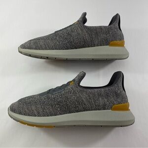 PETER MILLAR Apollo Hyperlight Knit Upper Gray Men's 12 Slip-On Shoes MF21EF11C